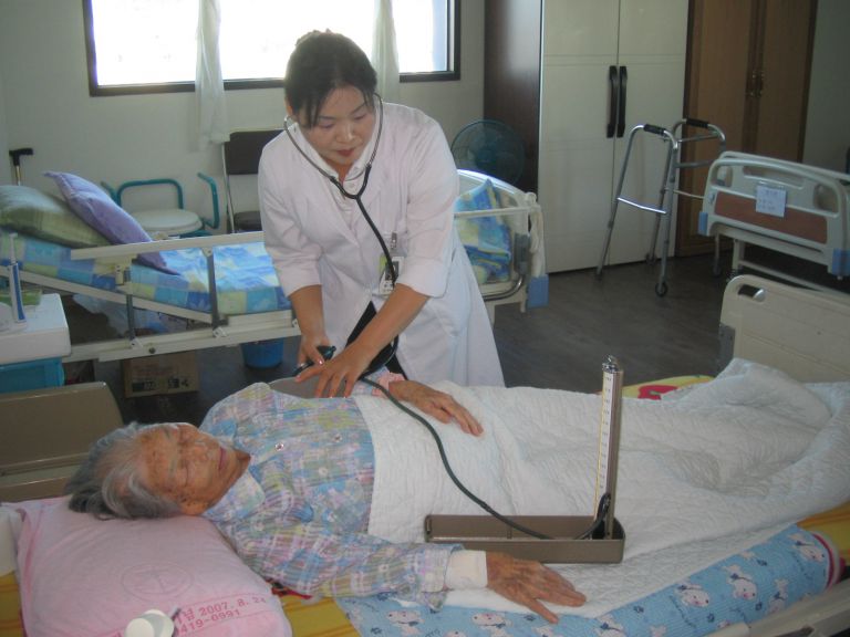 간호사님의 건강체크